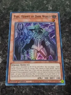Parl, Hermit of Dark World - SR13-EN003 Yugioh! Yu-Gi-Oh! Super Rare Nice! - Image 1