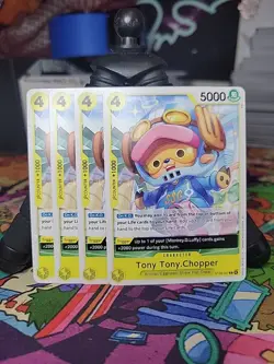 X4 Tony Tony.Chopper ST29-007 Starter Deck 29 Egghead One Piece TCG English - Image 1
