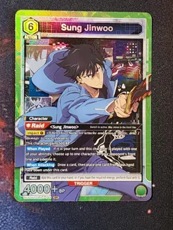 Union Arena Solo Leveling Sung Jinwoo SR (049) - Super Rare - English - Image 1