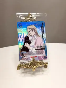Union Arena Riza Hawkeye WINNER Release Event Promo Fullmetal Alchemist English - Image 2