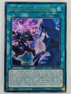 Yu Gi Oh - DUAD-EN058 Artmage Varnish - Alteration - Ultra Rare - Image 1