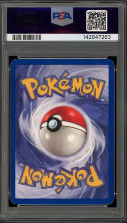 Pokemon Dark Dragonite Team Rocket Unlimited Rare #5 NO HOLO ERROR PSA 5 - Image 2