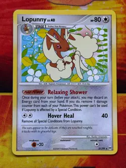 Lopunny 21/99 Non-holo Rare - Pokemon Arceus - NM - Image 1