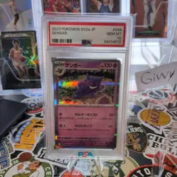 2023 Pokemon SV Strength Expansion 151 Japanese Gengar #94 PSA 10 - Image 1