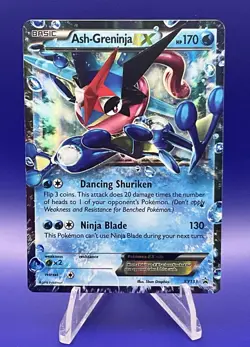 Ash-Greninja EX XY133 Blackstar Promo 2016 Holo Rare NM Pokemon TCG - Image 1