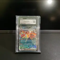 CGC Gem Mint 10 Charizard Ex 115/190 Shiny Treasure EX Pokemon 2023 - Image 1