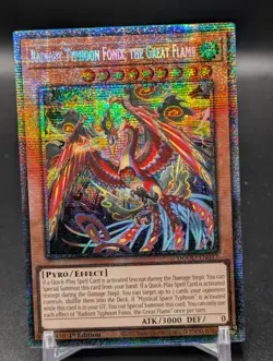 Radiant Typhoon Fonix The Great Flame DOOD-EN017 Starlight Rare Yu-Gi-Oh NM - Image 1
