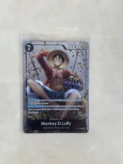 One Piece CCG Monkey D Luffy P-075 Tin Pack Set Vol. 2 Promo - Image 1