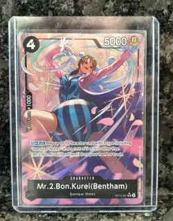 OP14-091 Mr.2 Bon Kurei (Bentham) Alternate Art (SR) - Image 1