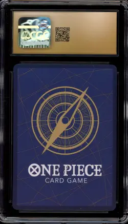 One Piece CCG Monkey.D.Luffy 2nd Ann. Set Secret Rare OP05-119 CGC 10 Pristine - Image 2