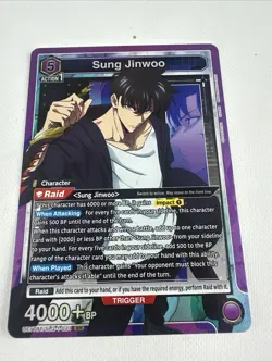 SUNG JINWOO SR UE17BT/SLG-1-021 UNION ARENA SOLO LEVELING NM - Image 1