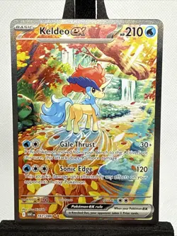 Keldeo EX 167/086 White Flare Holo Special Illustration Rare Card Pokemon TCG - Image 3