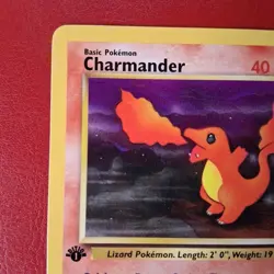 Charmander 50/82 Team Rocket Regular First Edition Pokemon Card Lp WOTC - Image 4