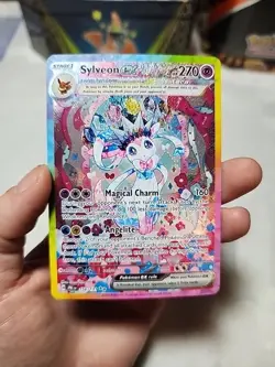 Pokemon TCG Sylveon EX Card Sir 156/131 Prismatic Evolutions English - Image 1
