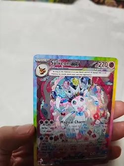 Pokemon TCG Sylveon EX Card Sir 156/131 Prismatic Evolutions English - Image 2