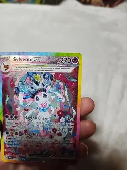 Pokemon TCG Sylveon EX Card Sir 156/131 Prismatic Evolutions English - Image 3