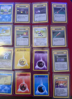 66 Card First Edition French Base Set Pokemon Lot 1999 WOTC Vintage - Image 2