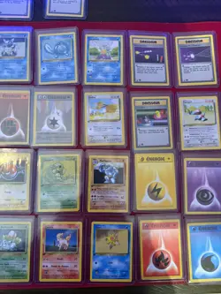 66 Card First Edition French Base Set Pokemon Lot 1999 WOTC Vintage - Image 3