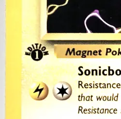 1999 Pokemon TCG Fossil 1st Edition Magneton Non-Holo Vintage Card 26/62 NM - Image 2