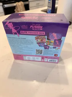 Pokemon Fusion Strike Elite Trainer Box Mew Pokemon TCG Card Game English - Image 2