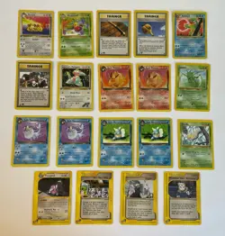 Misc Lot of 19 Vintage Pokemon Cards WotC 1st Edition 1999 2000 2001 - Image 1