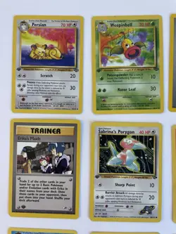 Misc Lot of 19 Vintage Pokemon Cards WotC 1st Edition 1999 2000 2001 - Image 3