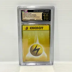 PSA CGC Pristine 10 Lightning Energy 2023 Classic Jap Graded Pokemon Card - Image 1