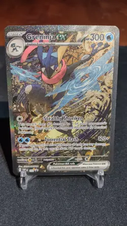 Greninja ex 132 Sv: Scarlet & Violet Promo Cards Holo - Image 1
