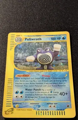 Pokemon EXPEDITION - 4 Holo Cards Bundle Venusaur Dugtrio Kingler Poliwrath ENG - Image 4
