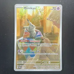 Mimikyu - 075 - Paldean Fates ETB Promo - Black Star Promo - Pokemon Card - Image 1