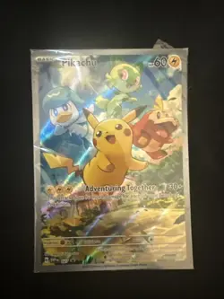 Pikachu 027 Sv: Scarlet & Violet Promo Cards Holo Still SEALED!! - Image 1