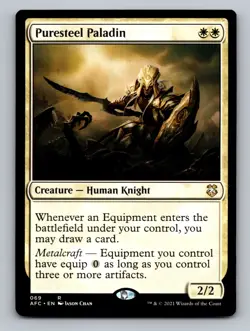 Puresteel Paladin R Commander: Adventures in the Forgotten Realms 69 NM - Image 1