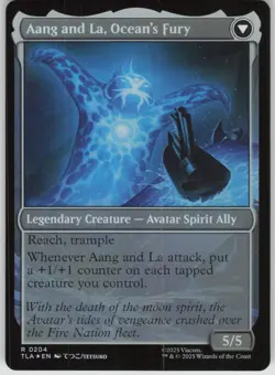 MTG Aang Swift Savior Foil NM Avatar: The Last Airbender Magic 204 - Image 2