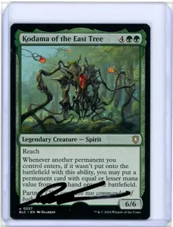 Kodama of the East Tree Bloomburrow Commander Rare Signed Artist Proof MTG - Image 1