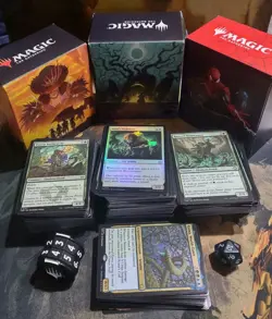 50 Plus Rares, Common/Uncommons NM, 3 Prerelease Boxes MTG *Read Description* - Image 1