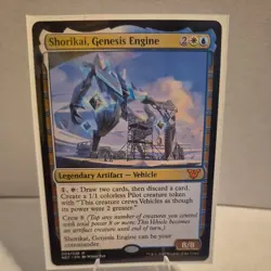 Shorikai, Genesis Engine - MTG Commander Neon Dynasty 04 Mythic Magic - Image 1