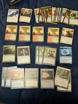 MTG Collection Lot Rares Mythics Foils Full Art Modern Vintage Lands Artifacts - Image 1