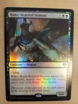 Rune-Scarred Demon Commander Masters Foil - Image 1