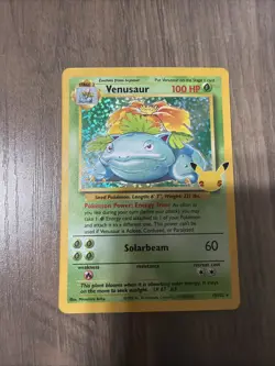Venusaur 15/102 Pokemon Card - Celebrations: Classic Collection - NM - Image 1