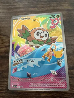 Pokemon TCG First Partner Illustration Collection Series 1 Alola GEN 7 Starters - Image 2