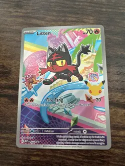 Pokemon TCG First Partner Illustration Collection Series 1 Alola GEN 7 Starters - Image 4