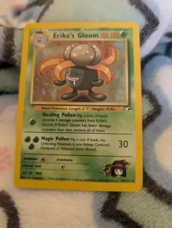 Erika’s Gloom 45/132 Gym Heroes Pokemon Card Lp - Image 1