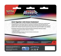 Pokemon PRISMATIC EVOLUTIONS Tech Sticker Collection - LEAFEON - SEALED/NEW - Image 2