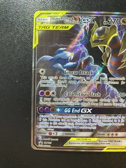 Pokemon TCG Garchomp & Giratina GX SM193 OKAY CONDITION *SEE DESCRIPTION* - Image 2