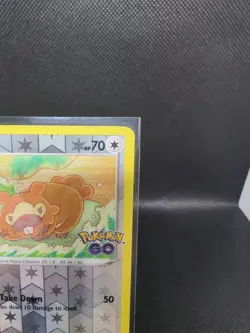 Pokemon Bidoof Peelable Ditto Card 059/078 Reverse Holo Rare Unpeeled - Image 4