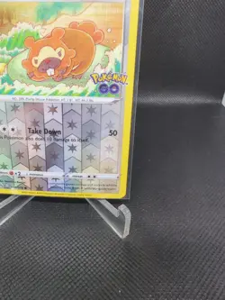 Pokemon Bidoof Peelable Ditto Card 059/078 Reverse Holo Rare Unpeeled - Image 5