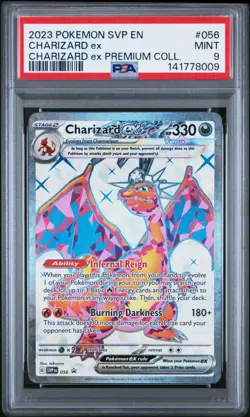 Pokemon - Charizard ex - Scarlet & Violet - 056 - Black Star Promo - PSA 9 Mint - Image 1
