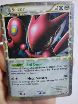 Pokemon TCG Scizor Prime Undaunted Holo Ultra Rare 84/90 HP - Image 2