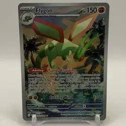 2025 Pokemon Phantasmal Flames FLYGON 101/094 Illustration Rare - Image 1