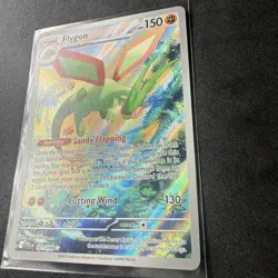 2025 Pokemon Phantasmal Flames FLYGON 101/094 Illustration Rare - Image 3